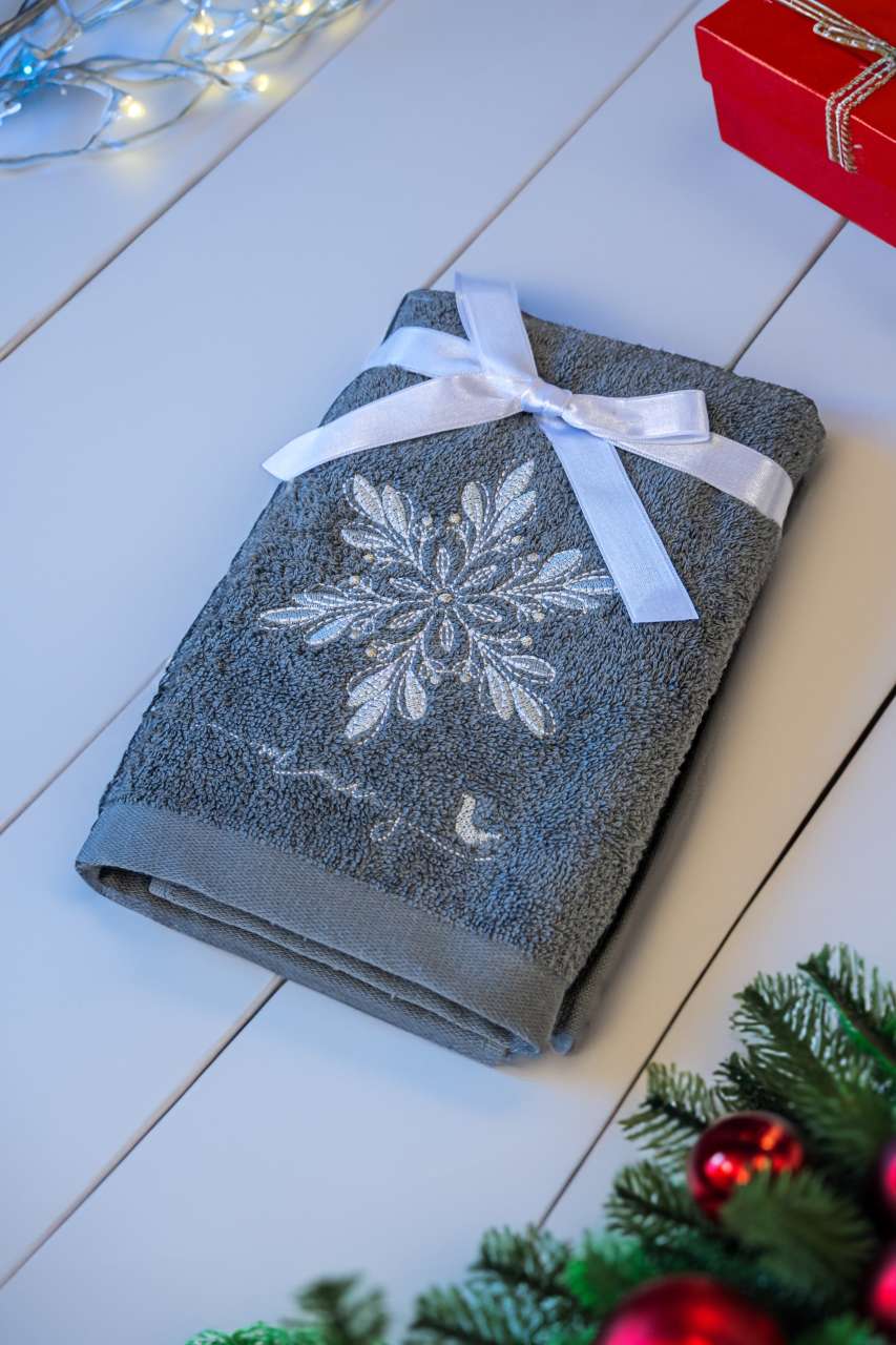 Olima OLIMA CHRISTMAS TOWEL - SNOWFLAKE
