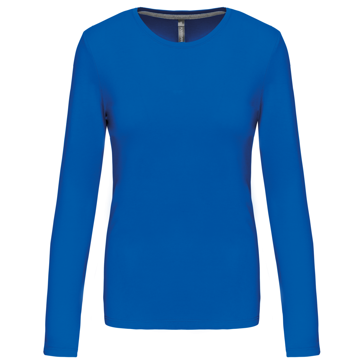 Kariban LADIES' LONG-SLEEVED CREW NECK T-SHIRT