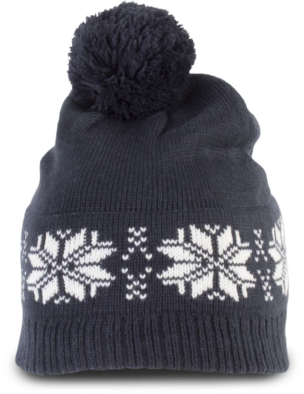 K-UP FAIR ISLE KNIT BEANIE
