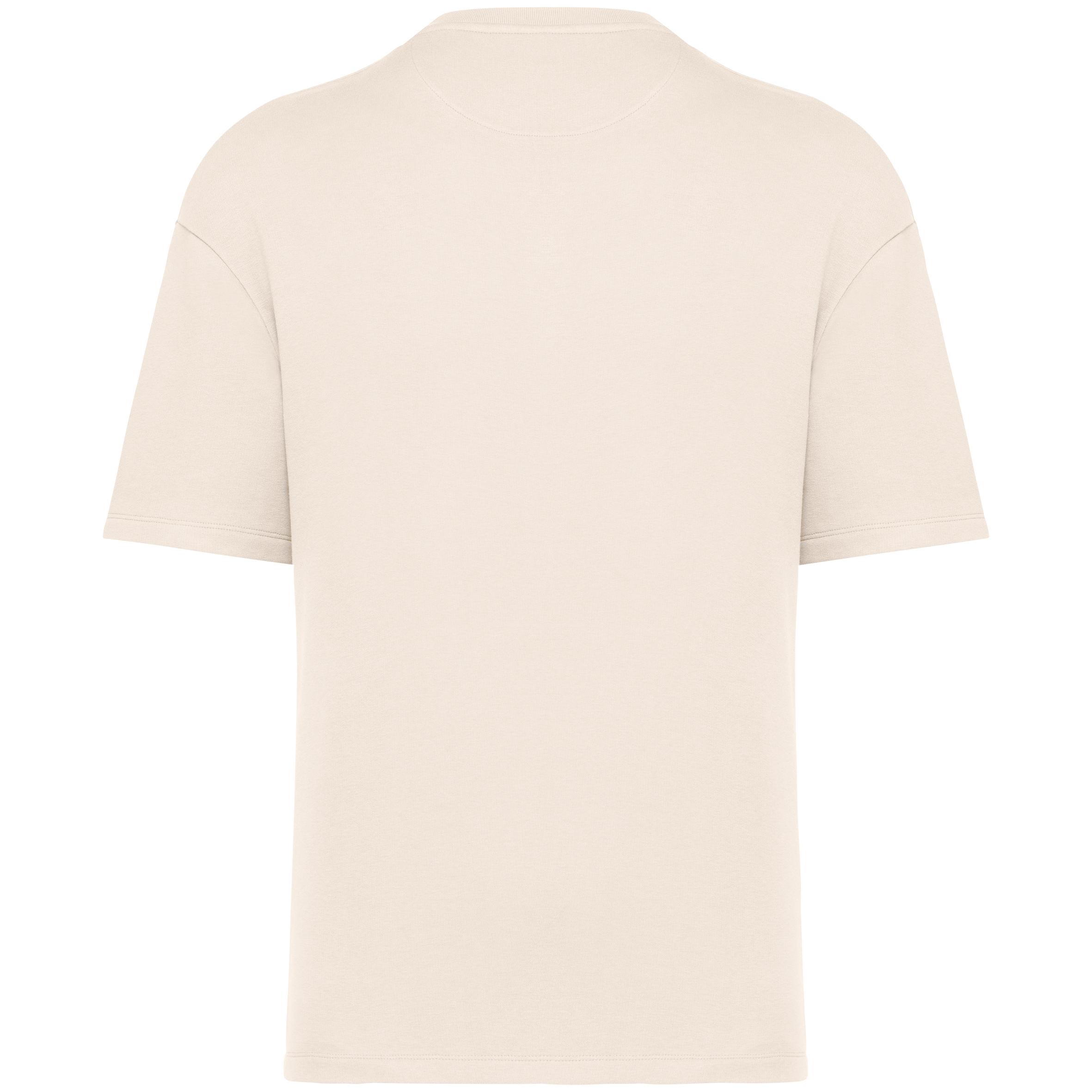 Native Spirit UNISEX ECO-FRIENDLY OVERSIZED FRENCH TERRY T-SHIRT - Ivory