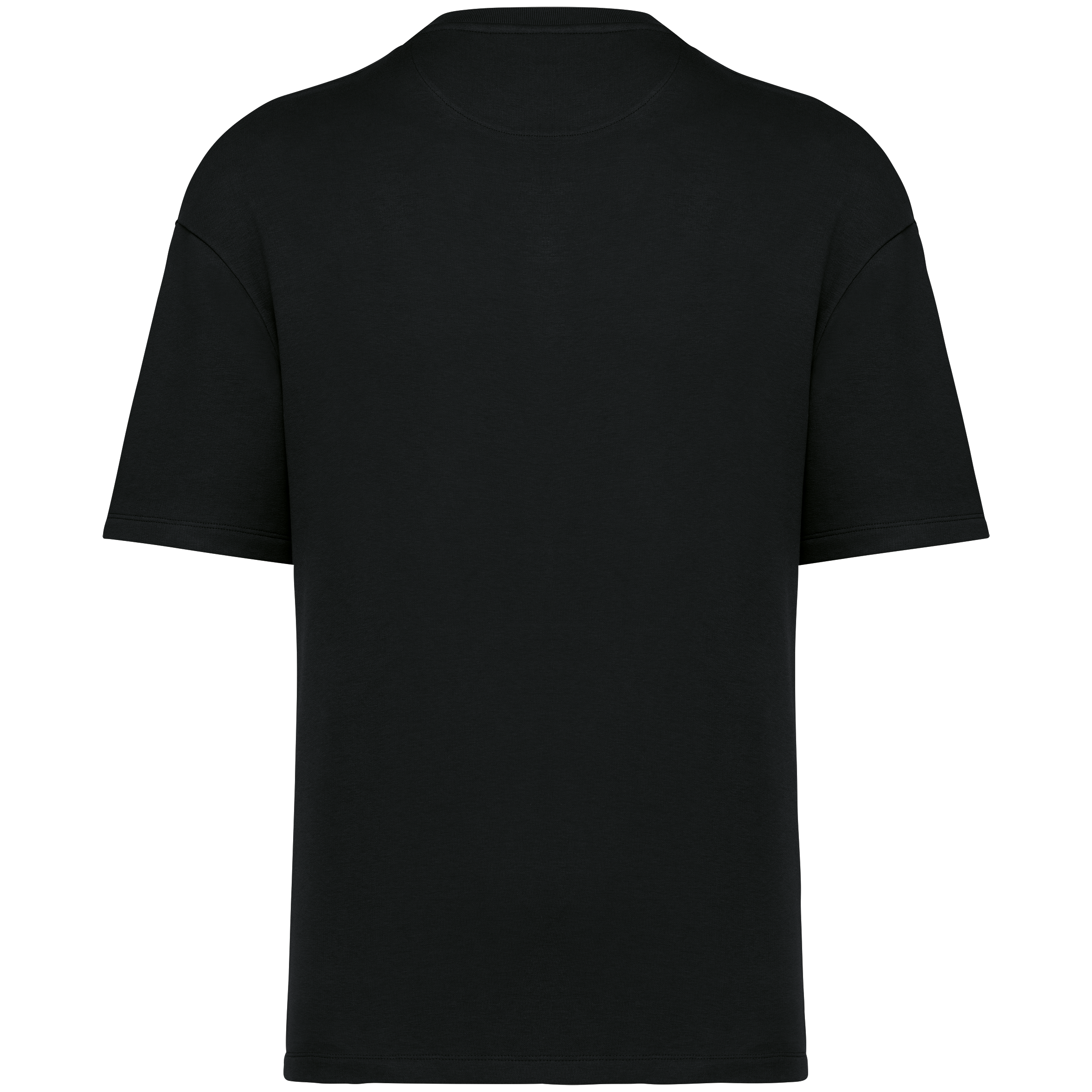 Native Spirit UNISEX ECO-FRIENDLY OVERSIZED FRENCH TERRY T-SHIRT - Black