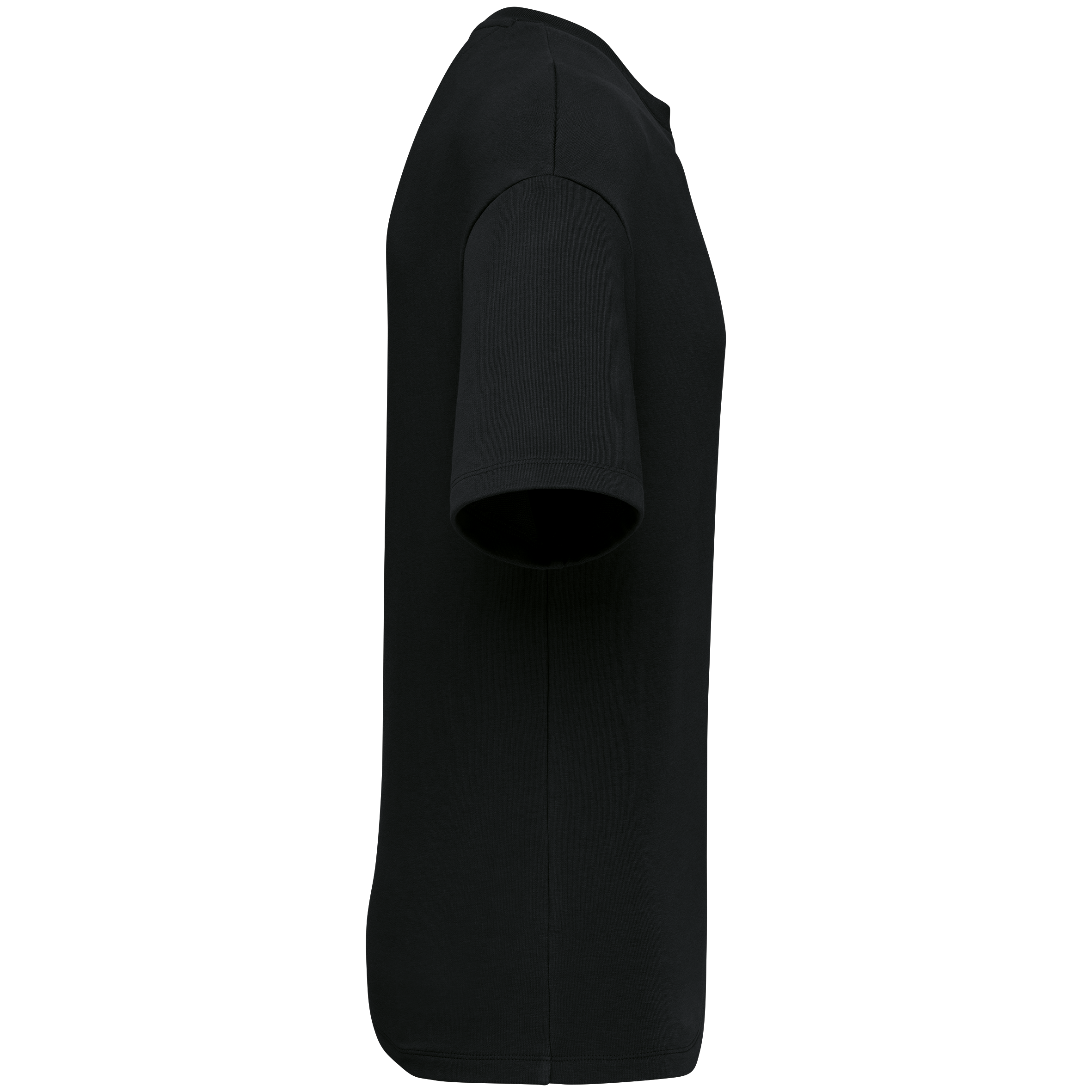 Native Spirit UNISEX ECO-FRIENDLY OVERSIZED FRENCH TERRY T-SHIRT - Black