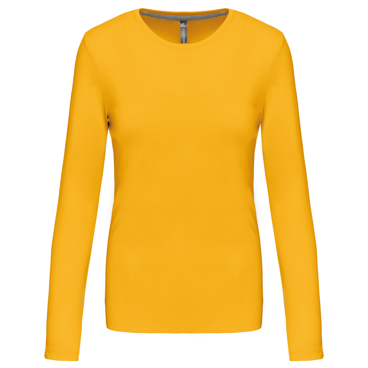 Kariban LADIES' LONG-SLEEVED CREW NECK T-SHIRT