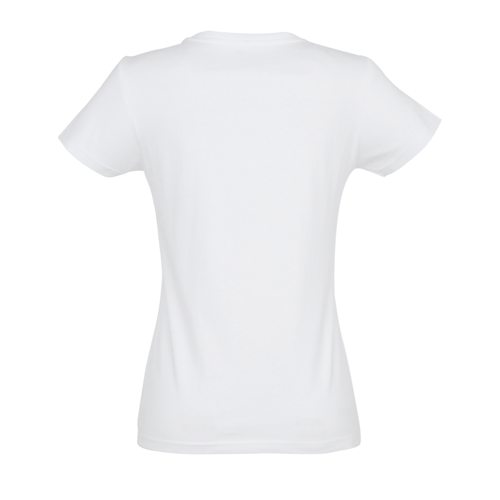 SOL'S SOL'S IMPERIAL WOMEN - ROUND COLLAR T-SHIRT - White