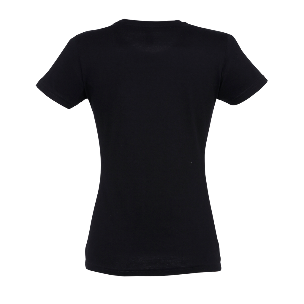 SOL'S SOL'S IMPERIAL WOMEN - ROUND COLLAR T-SHIRT - Deep Black